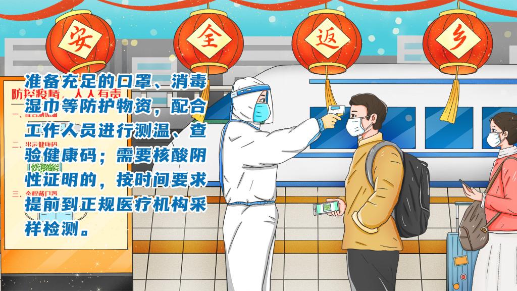 春運進行時，人在旅途如何做好防護？