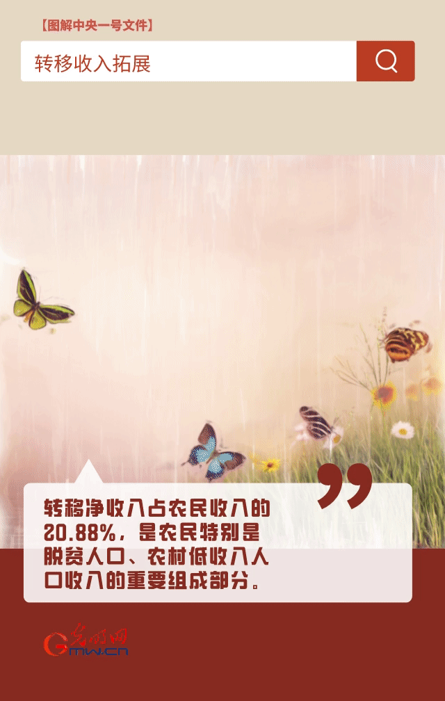 【圖解中央一號文件】“動”漫海報丨今年如何讓農(nóng)民的“錢袋子”鼓起來？
