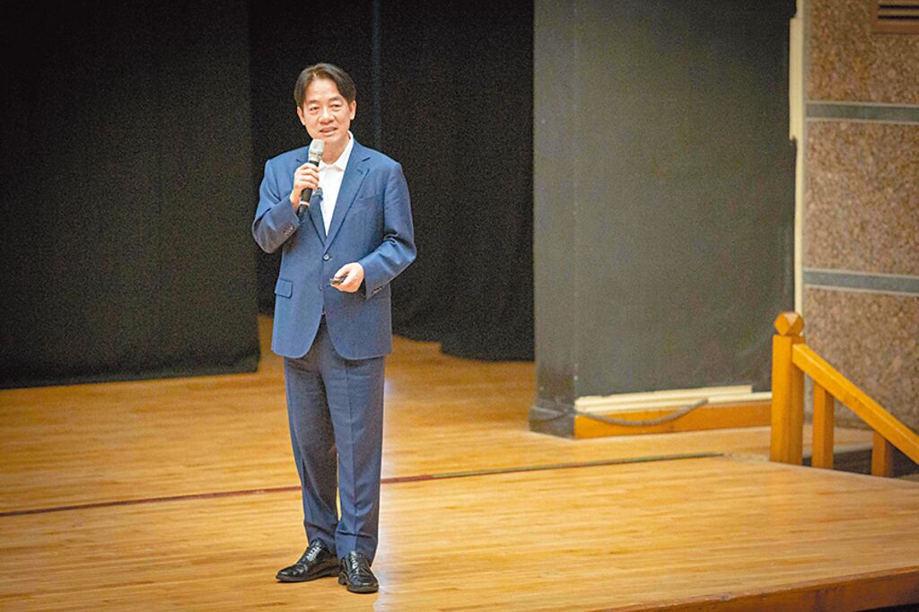 賴清德。臺灣“中時新聞網(wǎng)”資料圖